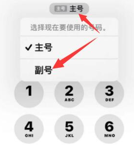 西林苹果14维修店分享iPhone 14 Pro Max使用副卡打电话的方法 